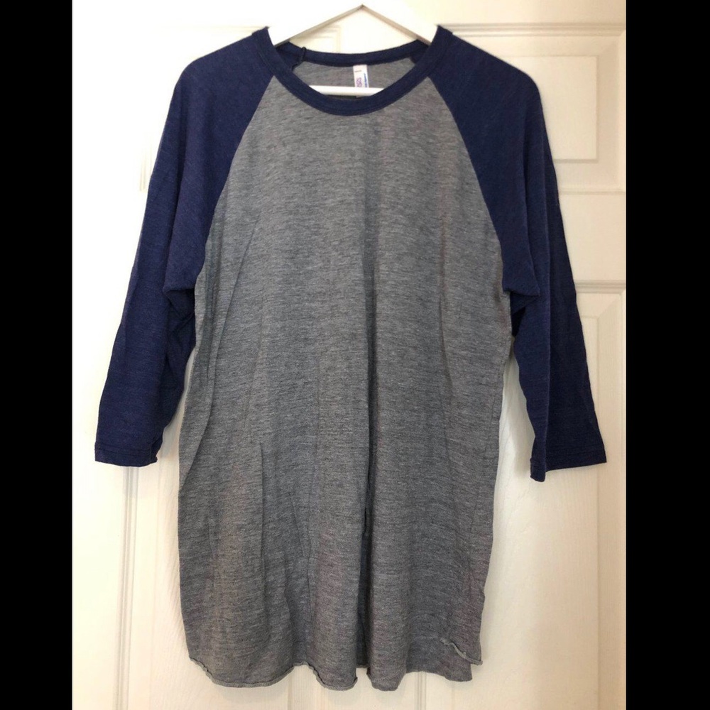 American Apparel Raglan Long Sleeve Shirt